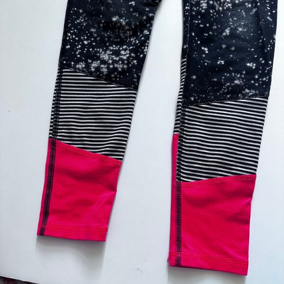 Champion Girls' Speckled Leggings - Black, Pink, Gray - Picture 2 of 4